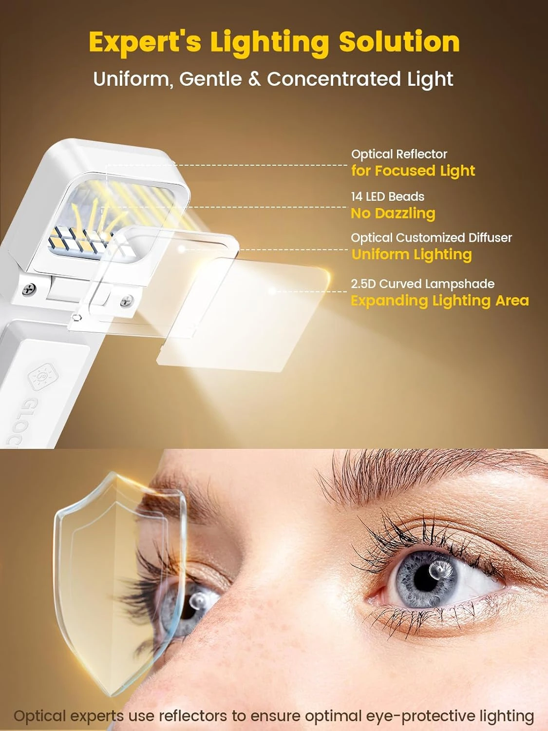 Book Light Designed for Eye Comfort