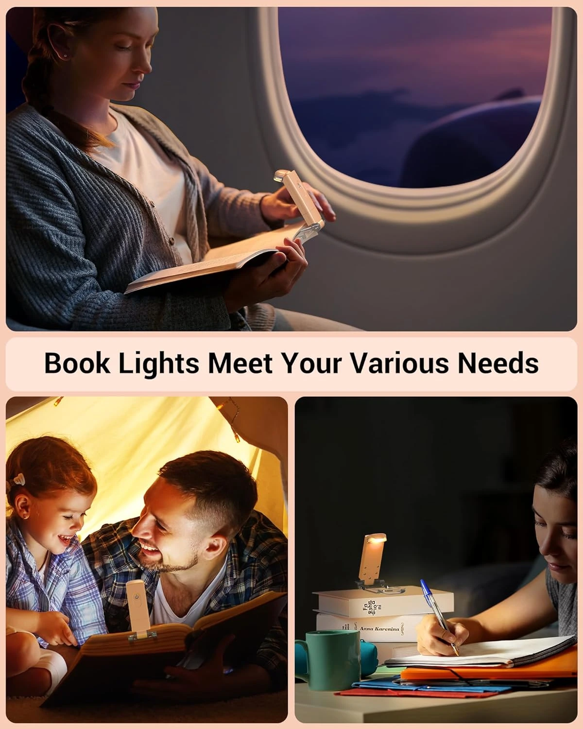 Book Light Designed for Eye Comfort