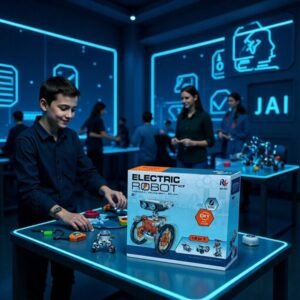 12-in-1 DIY Educational Robot Kit | STEM Learning Toy for Kids | Electric Robot Building Set