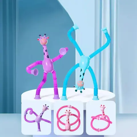 Suction Cup Giraffe – স্ট্রেচি ও ফ্লেক্সিবল জিরাফ খেলনা - Image 3