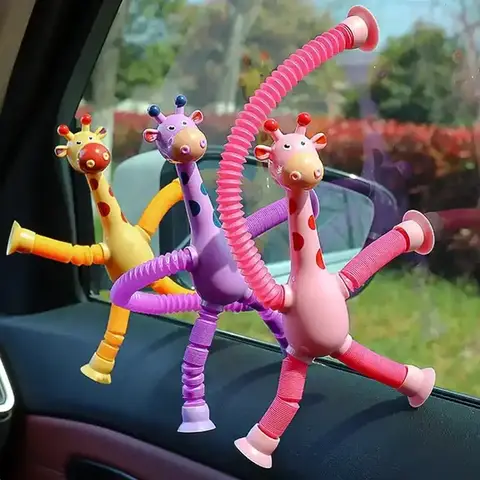 Suction Cup Giraffe – স্ট্রেচি ও ফ্লেক্সিবল জিরাফ খেলনা - Image 5